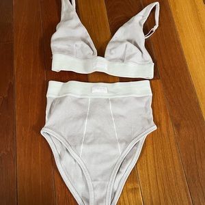 SKIMS bra and underwear set